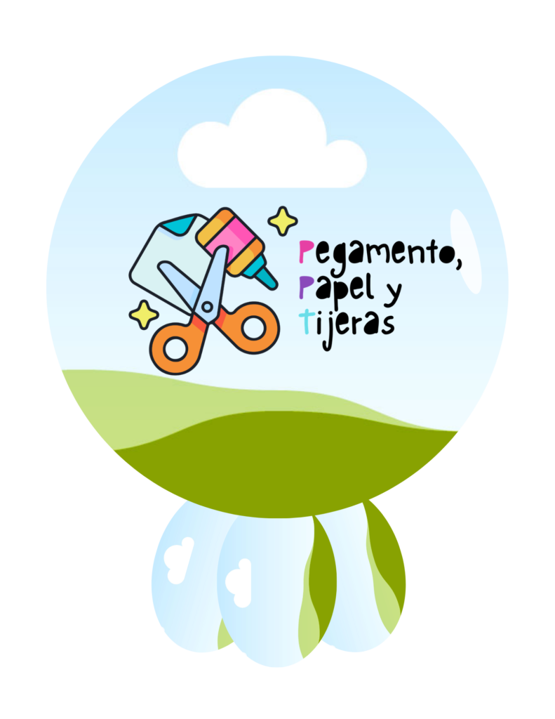 Portaburbujas en forma de globo porta burbujas globo plantilla