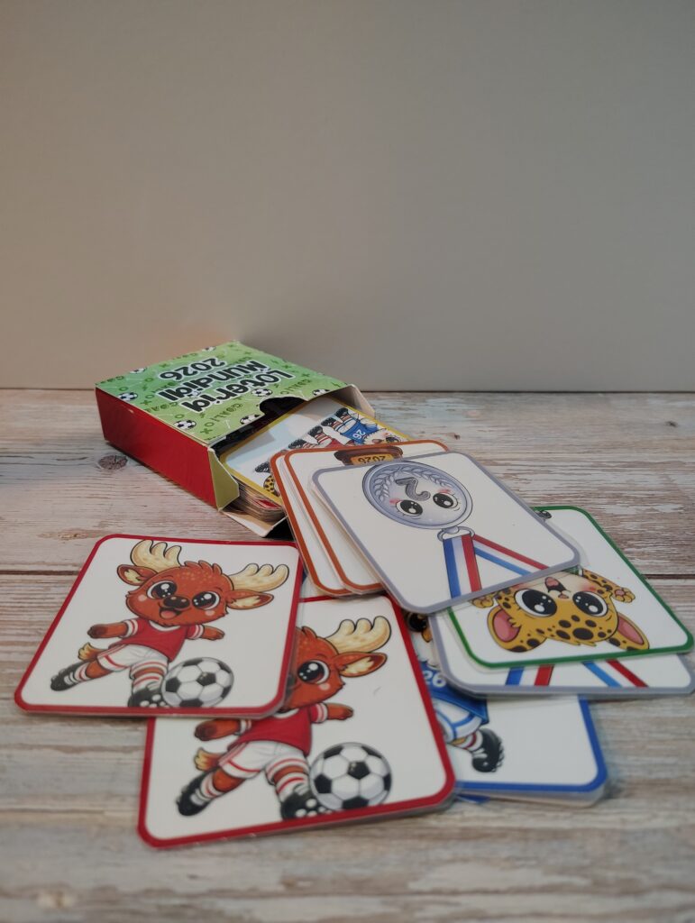 juego de memoria mundialista imprimible para niños con caja