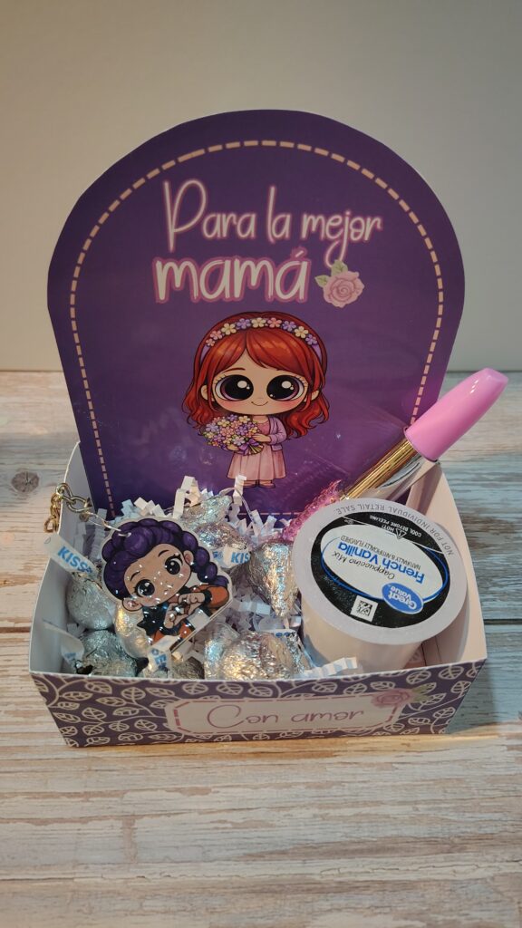 Caja charola de papel para regalo manualidad facil para dulces o detalles